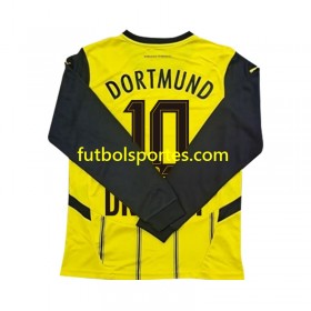 Camiseta Borussia Dortmund Julian Brandt 10 Primera Equipación 2024/2025 Manga Larga